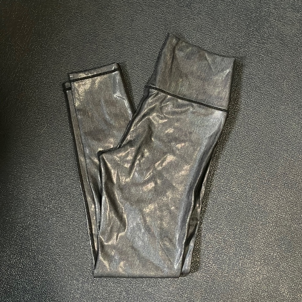 Iridescent work out pants
